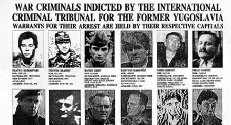 Wanted: 25 war crimes suspects remain at liberty. (508Kb)
)