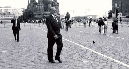 Manfred Wörner w Moskwie w 1991 roku
)