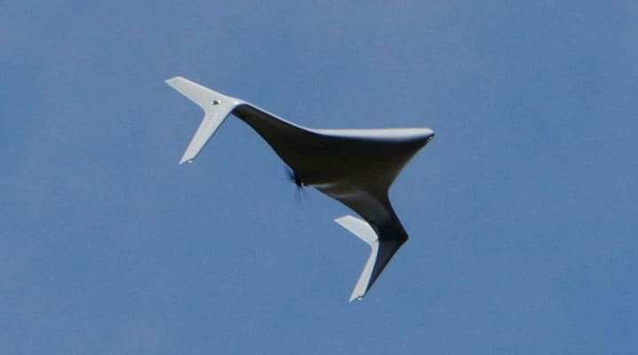  Le « Bat », de Northrop Grumman (l'ancien KillerBee de Raytheon) est un drone de moyenne altitude capable d'opérer sur de longues distances. Doté de toute une série de capteurs et de charges utiles, il embarque probablement au minimum des capacités de guerre électronique (photo reproduite avec l'aimable autorisation de Northrop Grumman).
