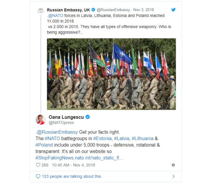 Communicators across the Alliance are telling NATO’s story as well as countering disinformation with facts.
)