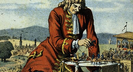 Gulliver: the danger of getting tied down by smaller things © Akg-Images / Reporters
)