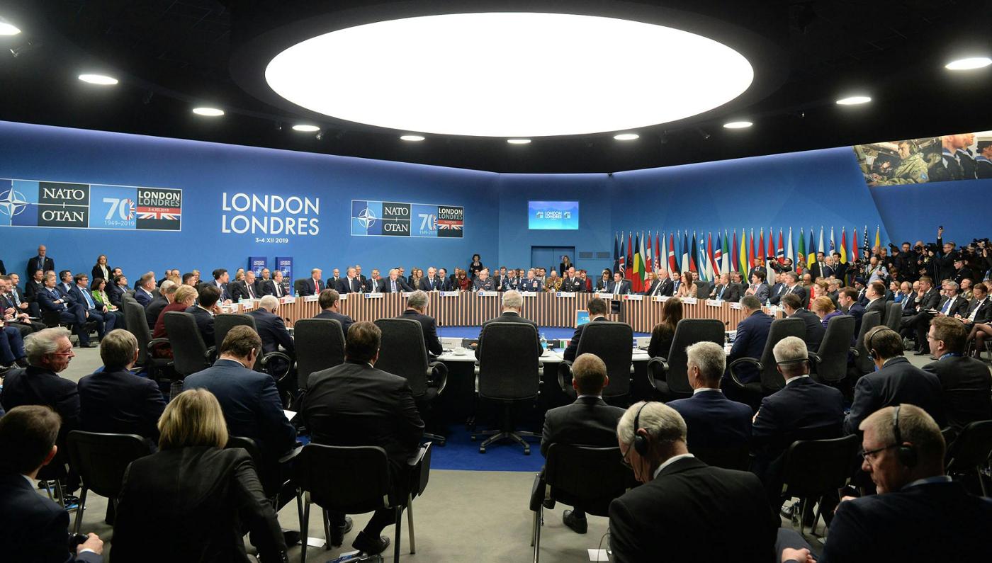 China was officially recognised as an important topic for NATO at the 2019 London summit, when the Alliance’s Heads of State and Government argued that Beijing’s “growing influence and international policies present both opportunities and challenges that we need to address together as an Alliance”. Pictured: NATO Leaders during the meeting of the North Atlantic Council in London, 4 December 2019. © NATO
)