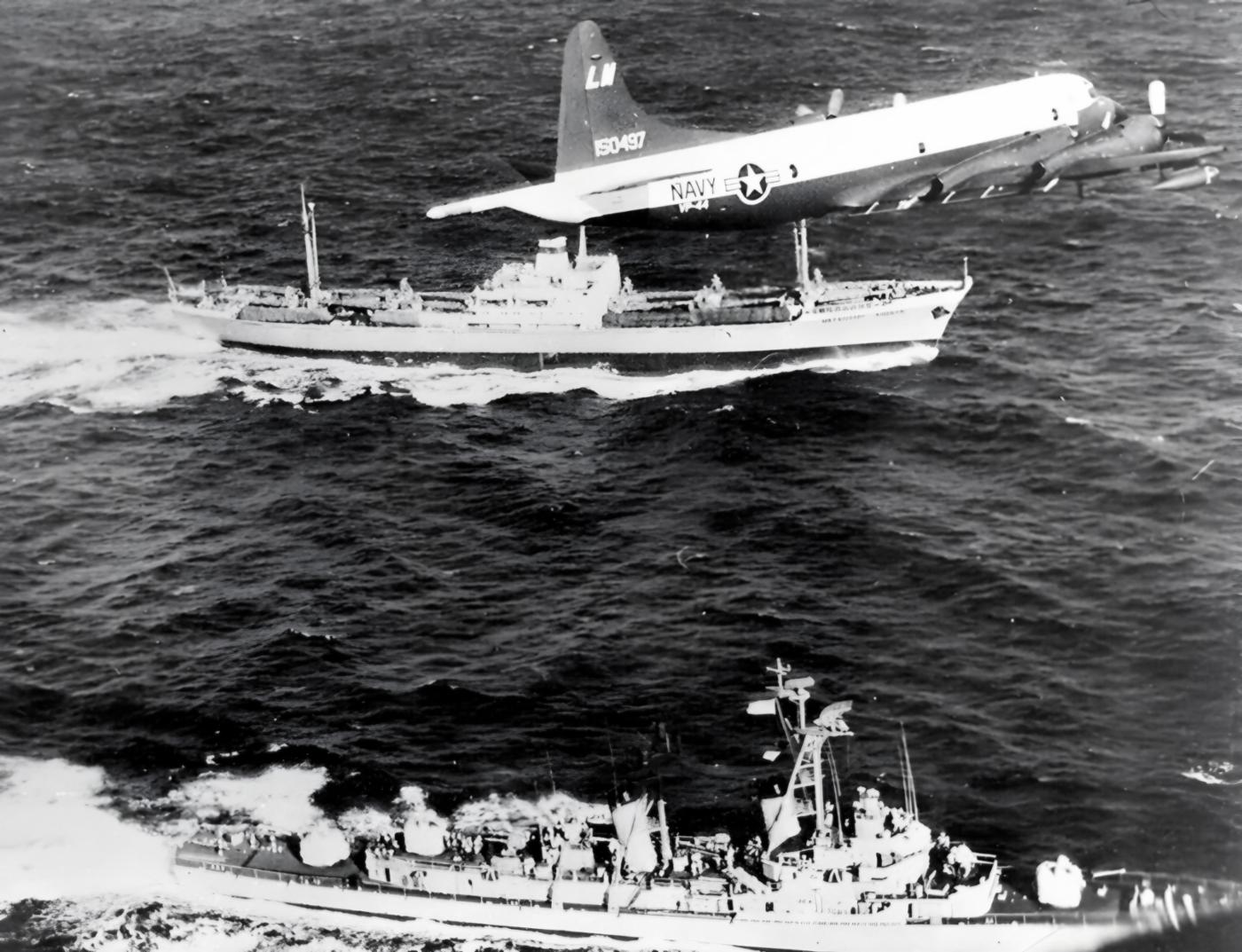 Cuban missile crisis in 1962
)