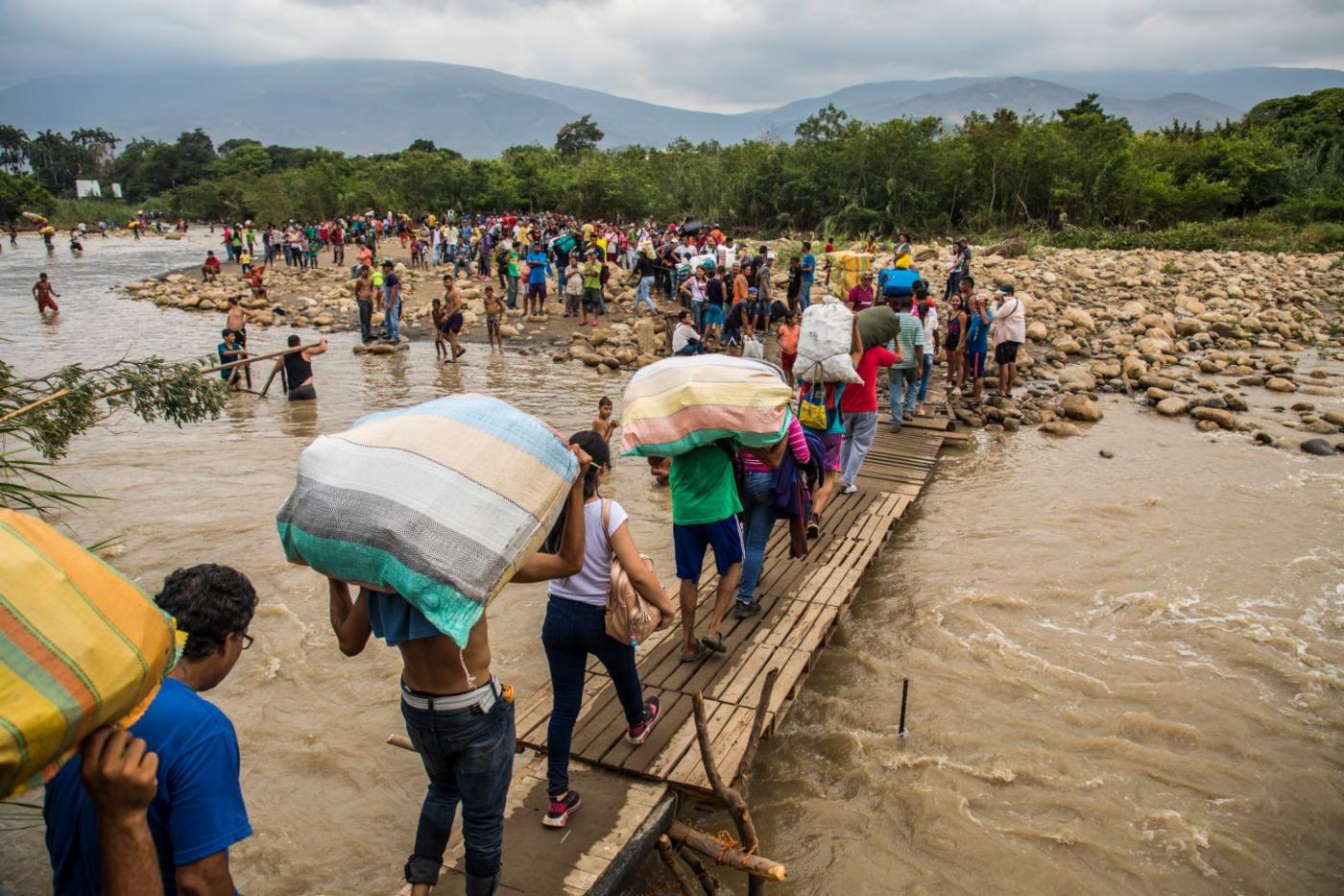 Si rien ne vient enrayer le réchauffement climatique, la Banque mondiale estime que, d’ici 2050, 216 millions de personnes auront migré à l’intérieur de leur propre pays à la recherche de travail, de nourriture et de sécurité hydrique. Crédit photo : ONU
)