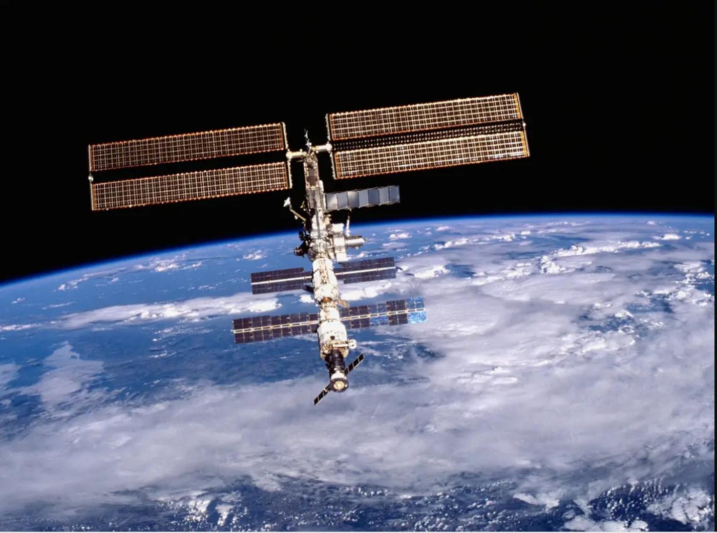 The use of anti-satellite weapons and cyber-attacks have increased, creating orbital debris and threatening the International Space Station. Photo © NASA
)