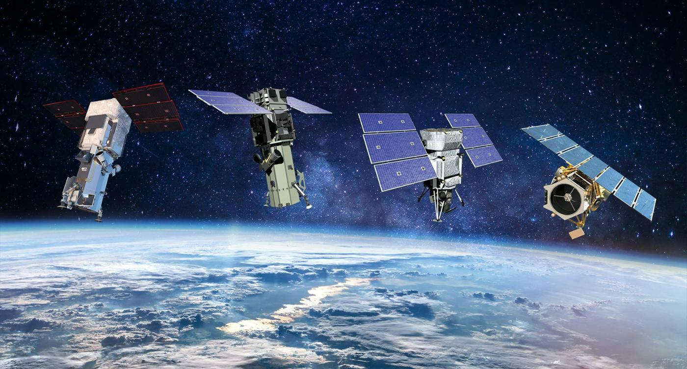 Many satellite systems have dual civilian and military use, which can cause problems with identifying legitimate targets according to the rules of International Humanitarian Law. Experts already warn of blurring lines between military and commercial satellites. Picture courtesy of Air &amp; Space Forces Magazine
)