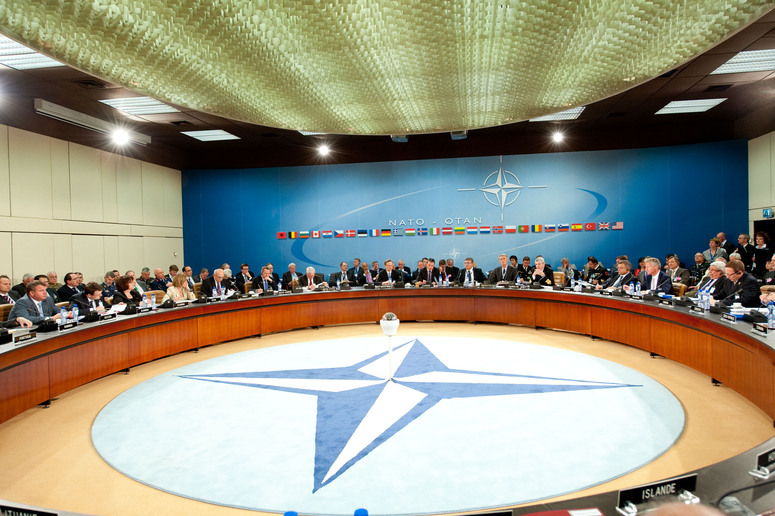 NATO Russia Council (NRC) Meeting - General view of the meeting room