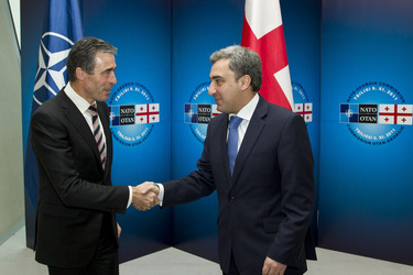 North Atlantic Council travels to Georgia and meets with Georgian Prime Minister