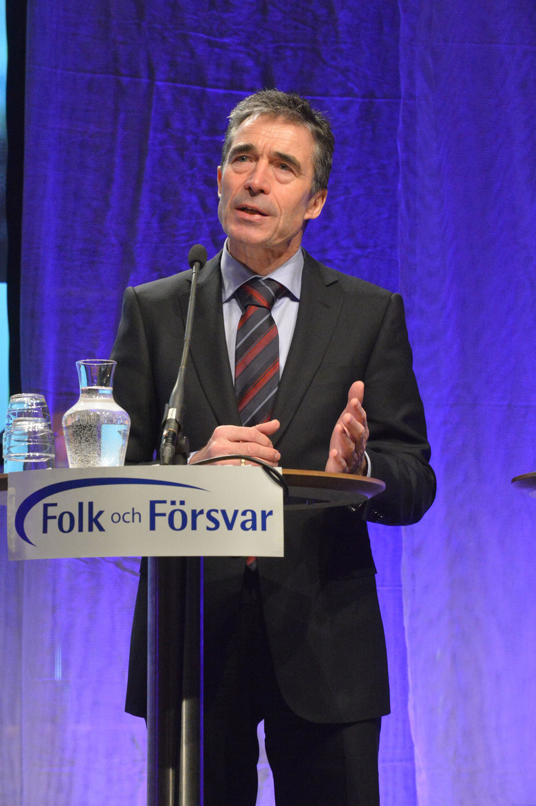 NATO Secretary General Anders Fogh Rasmussen at the Society and Defence Annual Conference 2013