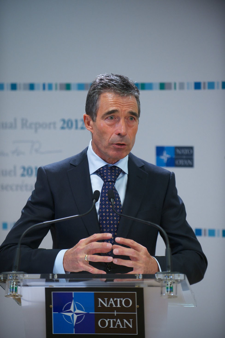 First monthly press conference of 2013 by NATO Secretary General Anders Fogh Rasmussen and release of the Annual Report for 2012.
