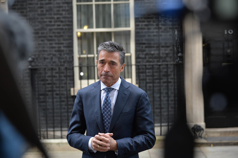 Press point by NATO Secretary General Anders Fogh Rasmussen following his meeting with Prime Minister David Cameron