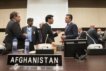 ISAF Ministers praise Afghan security forces ahead of historical Afghan elections