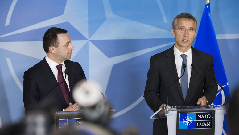 Joint press point by NATO Secretary General Jens Stoltenberg and Prime Minister Irakli Garibashvili of Georgia