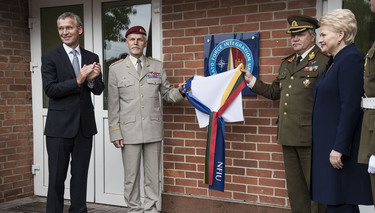 ''Greater solidarity, strength and readiness'': NATO Secretary General marks opening of six new headquarters in Eastern Allies