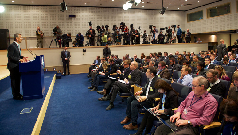 Press conference by NATO Secretary General Jens Stoltenberg following the meeting of the North Atlantic Council at the level of NATO Defence Ministers