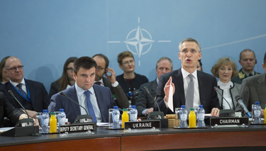NATO Secretary General: ''Diplomacy only viable solution to Ukraine crisis.''