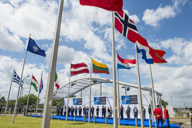 Flag-raising ceremony marks Montenegro’s entry into NATO