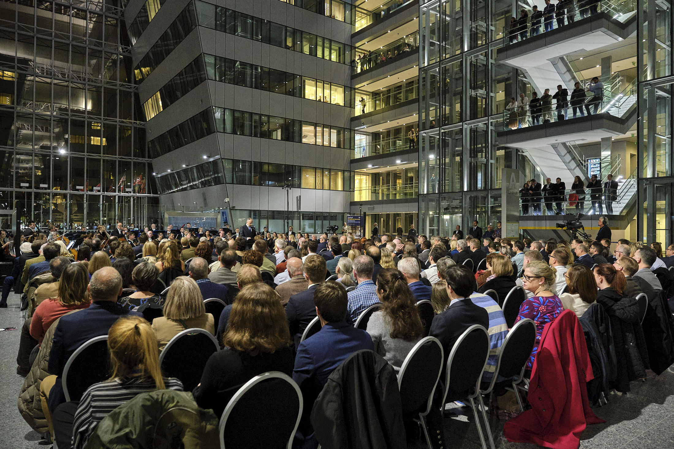 Oxford Philharmonic Orchestra performs at NATO HQ