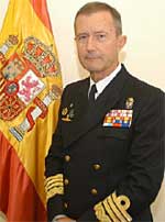 Admiral Jose Maria Treviño, Military Representative of Spain