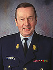 General A. Van Daele, Chief of the General Staff of Belgium