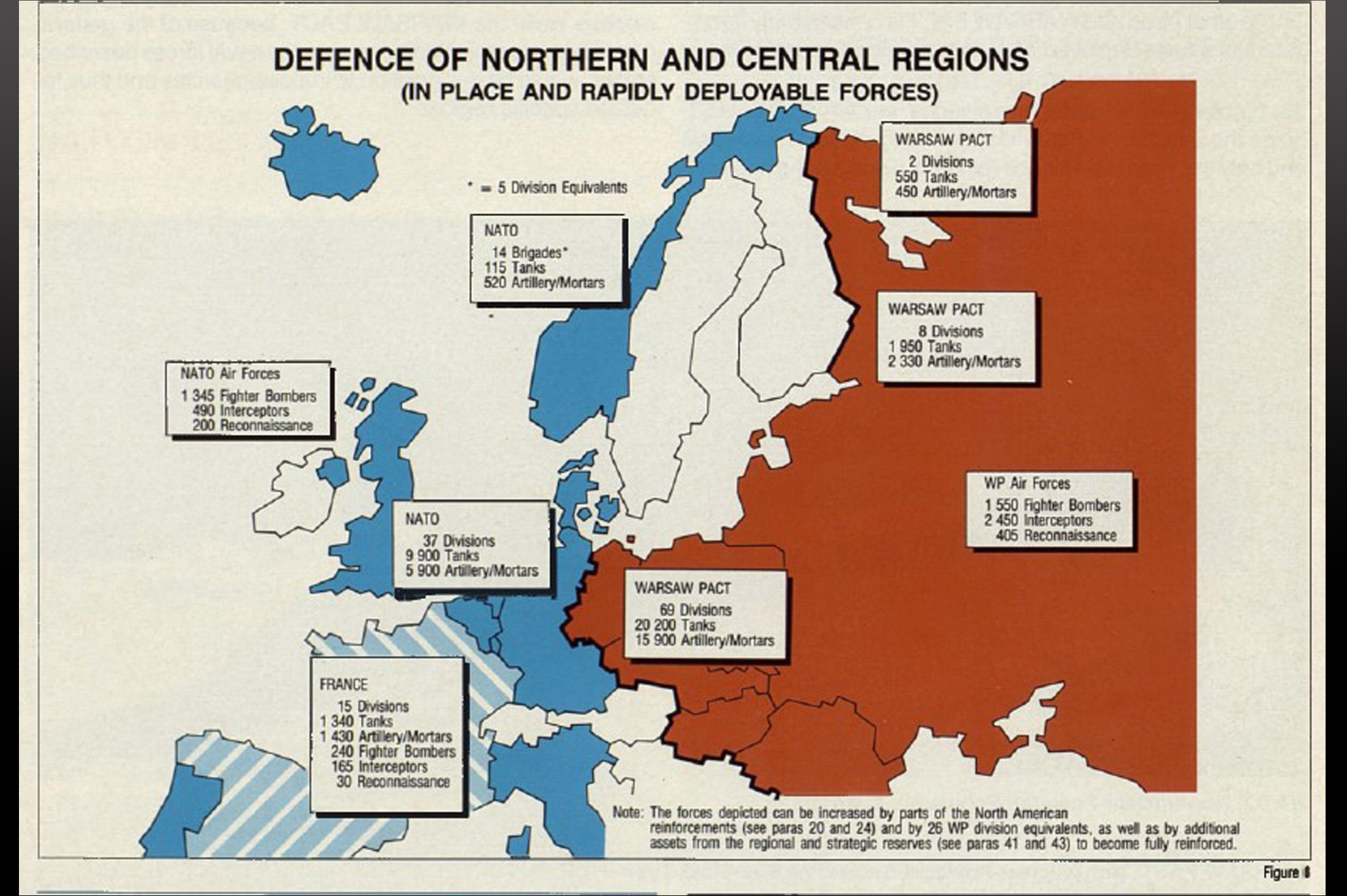 Defence of northern and central regions 