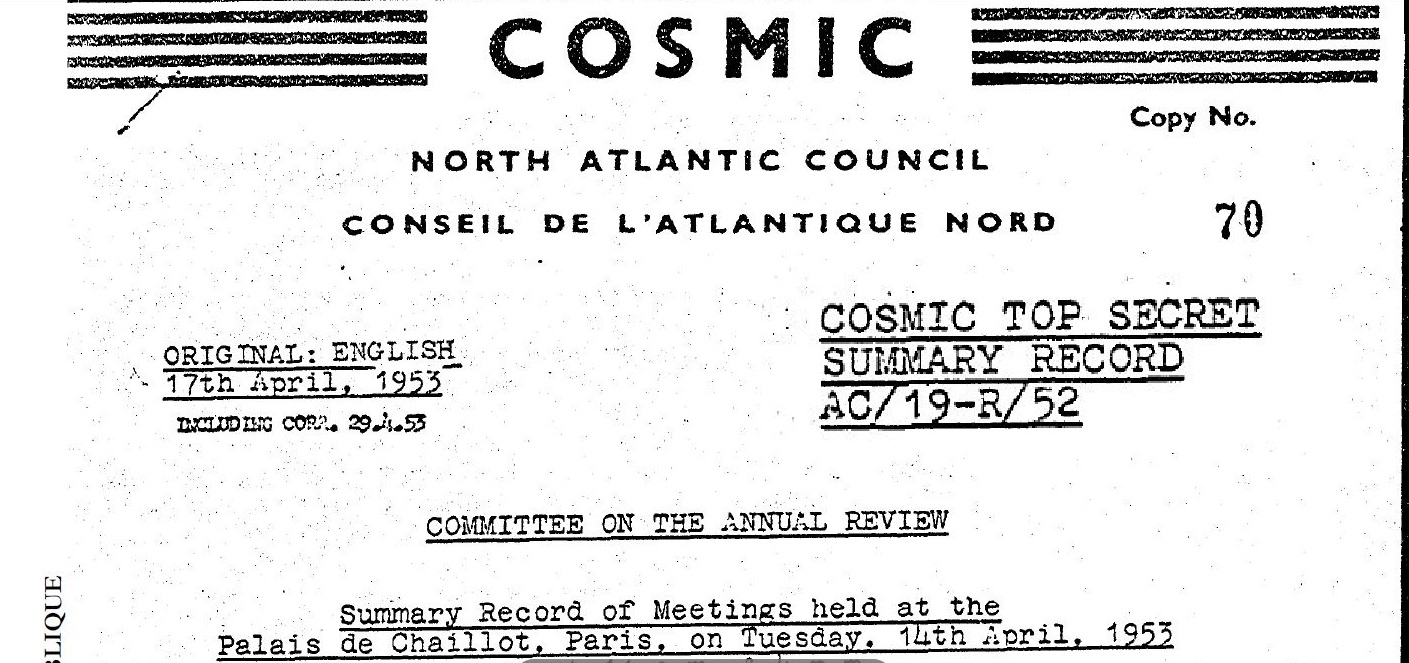 COSMIC TOP SECRET