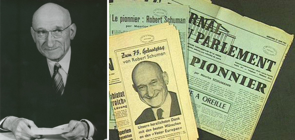 THE SCHUMAN DECLARATION OPENED THE WAY FOR A UNITED EUROPE