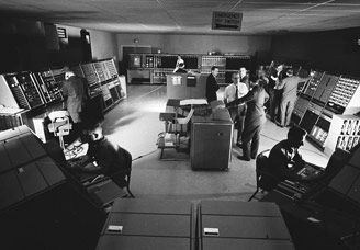 NORAD base control room