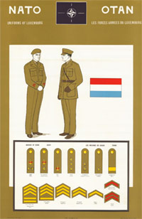 Les uniformes luxembourgeois