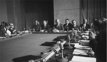 The first meeting of NATO's Science Committee 