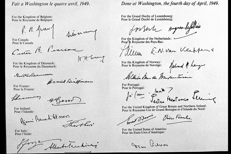 NATO’s original treaty