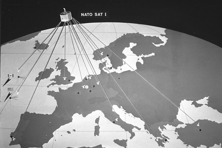 NATO launches its first satellite