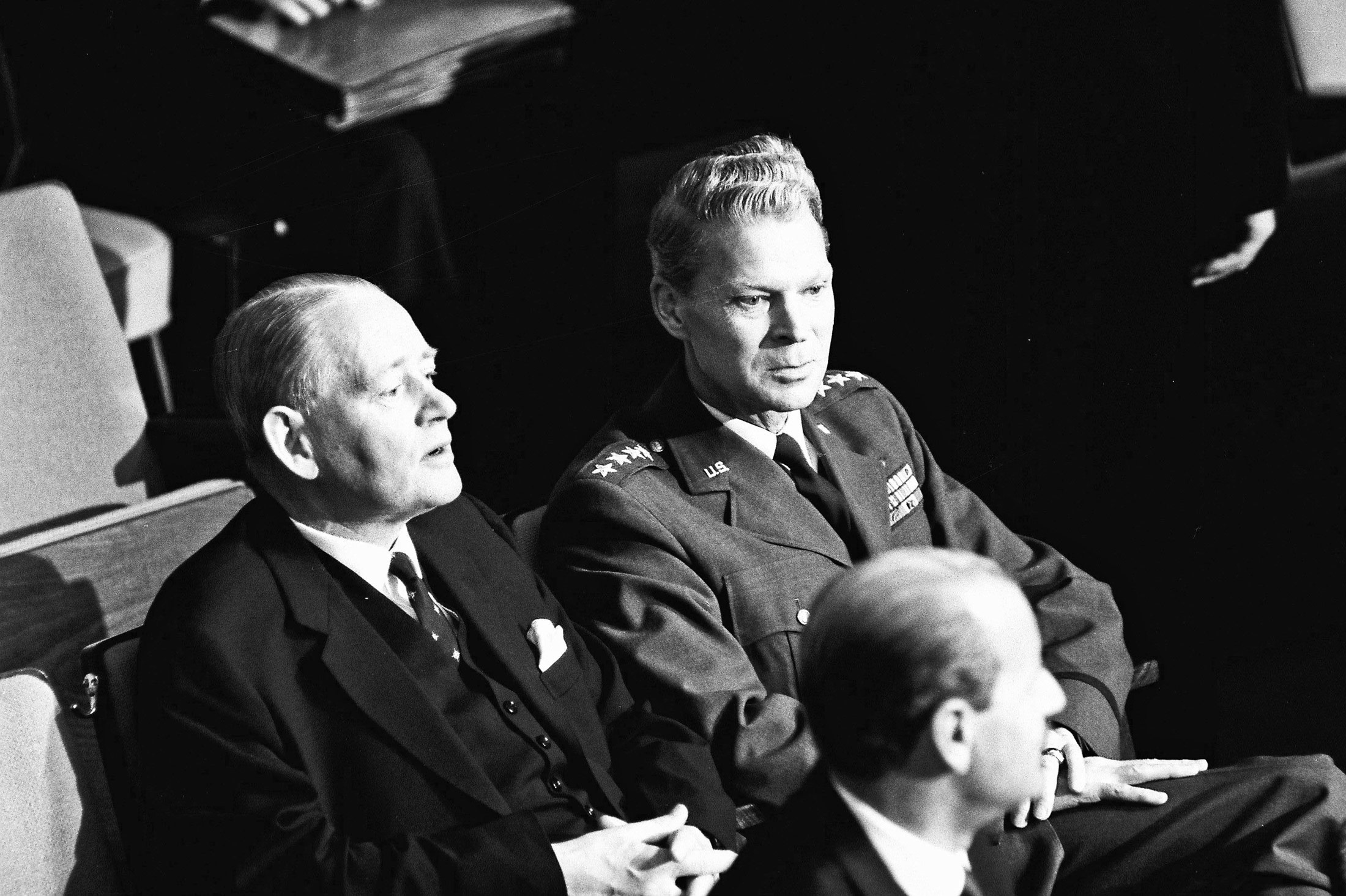 Stikker with SACEUR Norstad (right)