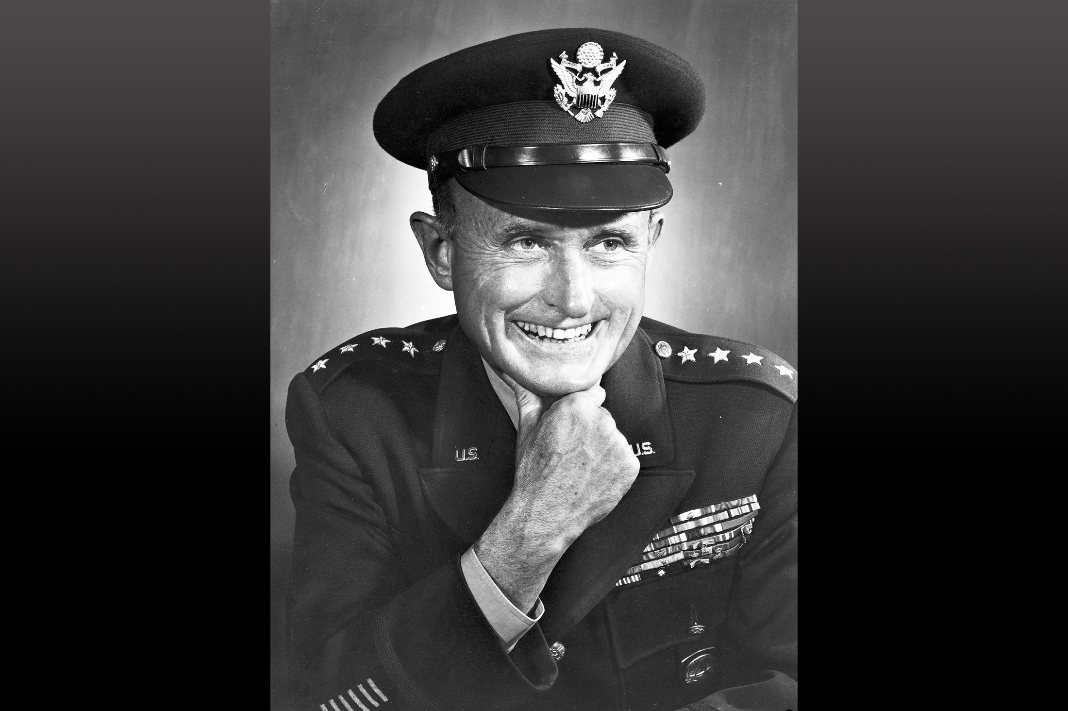 Portrait of General Gruenther taken by Yousuf Karsh