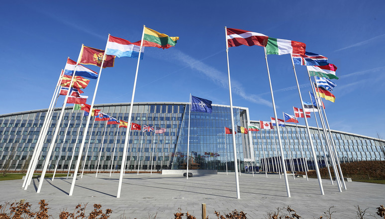 Flags of NATO's 30 Members