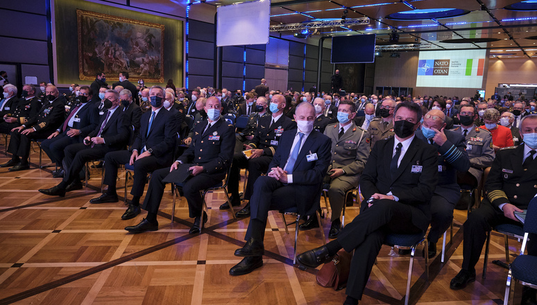 NATO Secretary General Jens Stoltenberg participates in the NATO-Industry Forum