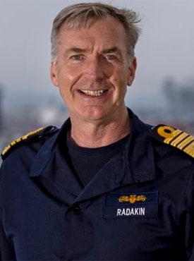 Admiral Sir Tony Radakin, Chief of the Defence Staff of the United Kingdom 