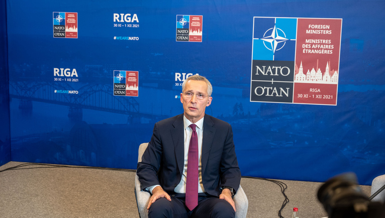 NATO Secretary General Jens Stoltenberg  participating in the Reuters NEXT Virtual Global Conference