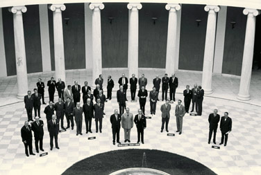 Foreign and defence ministers from NATO member countries gathered in the Parliament Building and the Zappeion