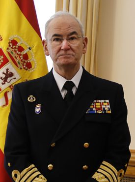Admiral Teodoro López Calderón, Chief of Defence of Spain