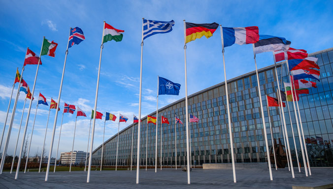 NATO Flags