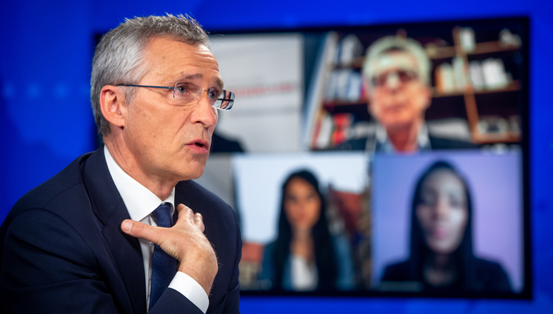 NATO Secretary General Jens Stoltenberg at the German 3rd Ecumenical Church Days