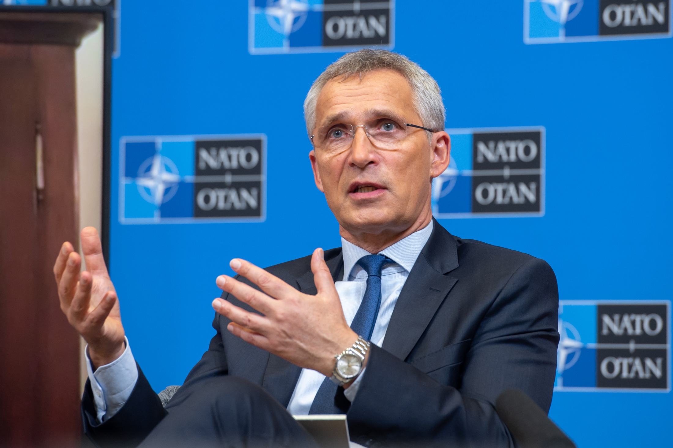 NATO Photo gallery NATO Secretary General gives keynote speech to