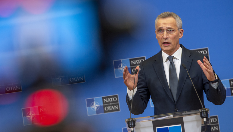 Press conference by NATO Secretary General Jens Stoltenberg following the extraordinary meeting of NATO Ministers of Foreign Affairs