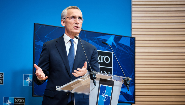 Press conference by NATO Secretary General Jens Stoltenberg ahead of the meetings of NATO Defence Ministers at NATO headquarters on 12 and 13 October