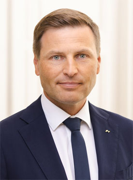 Hanno Pevkur, Minister of Defence of Estonia