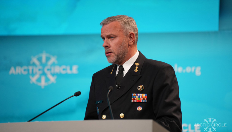 Chair of the NATO Military Committee, Admiral Bauer was in Iceland, where he attended the Arctic Circle Assembly