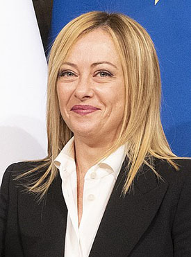 Giorgia Meloni, Prime Minister of Italy