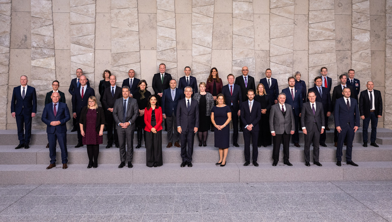 Group photo of the NATO Senior Resilience Officials