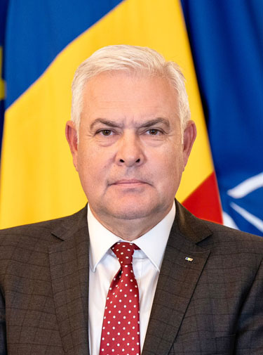 Angel Tîlvăr, Minister of Defence of Romania